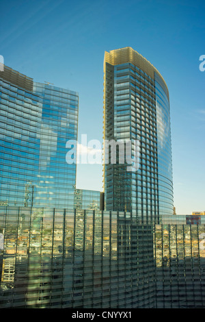 Aria Hotel City Center de Las Vegas Foto de stock