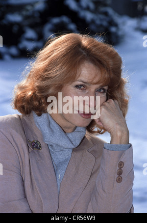 Berger, Senta, * 13.5.1941, actriz austriaca, retrato, 1992,