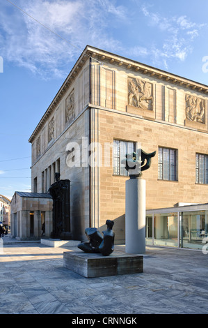 Kunsthaus de Zurich, Suiza. Foto de stock