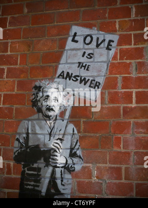 banksy albert einstein