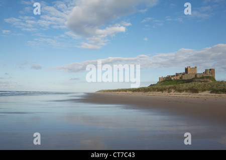 Bamburgh Castle, Northumberland, Inglaterra, Reino Unido.