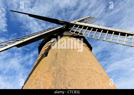 4072. El molino de viento, Bembridge, Isla de Wight, REINO UNIDO Foto de stock