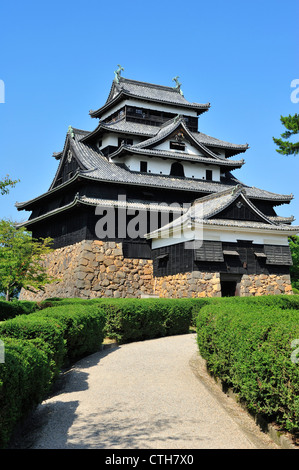 Castillo, de la ciudad de Matsue Matsue, prefectura de Shimane, Japón, Honshu