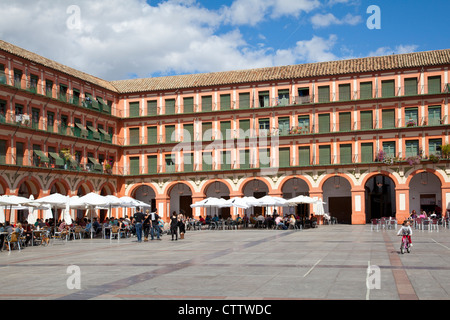 La Plaza de la Corredera, Córdoba Foto de stock