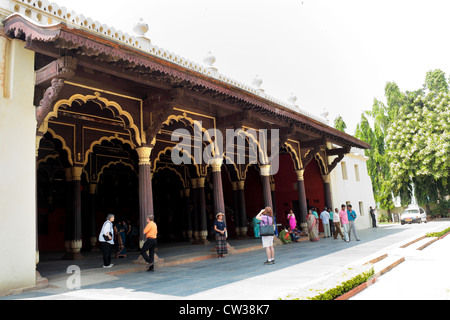 , Tipu Sultan, el verano, el Palacio de Bangalore, Karnataka, India