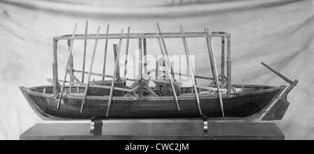 Modelo de John Fitch's Steamboat el primer barco de vapor operacional en  1787. LC-DIG-npcc-15633 Fotografía de stock - Alamy