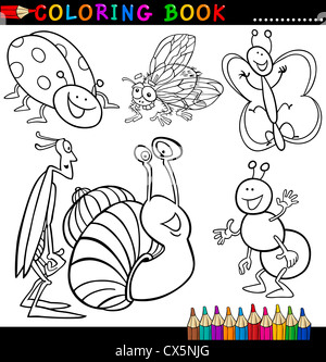 3 libros de niños para dibujar – Escarabajos, Bichos y Mariposas
