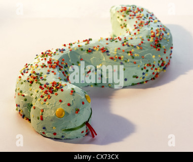 Serpiente verde pastel Fotografía de stock - Alamy
