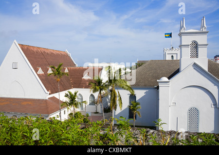 La Iglesia Presbiteriana San Andrés, Nassau, en la isla de Nueva Providencia, Bahamas, Antillas, América Central Foto de stock