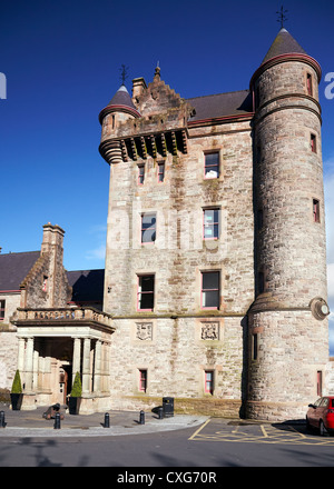 Castillo de Belfast Foto de stock