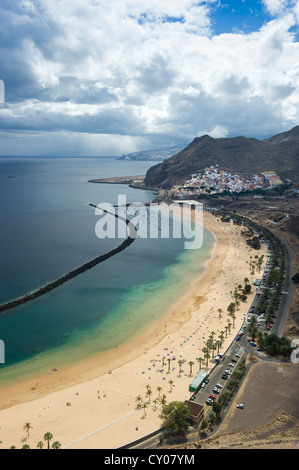 Playa de las Teresitas, San Andrés, Santa Cruz de Tenerife, Islas Canarias, España, Europa