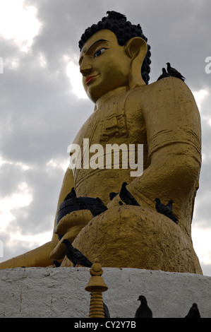 Monumento budista en Mongolia Foto de stock