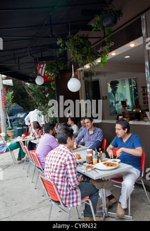 Caffe toscano restaurante Cafe en La Condesa en la Ciudad de México DF Foto de stock