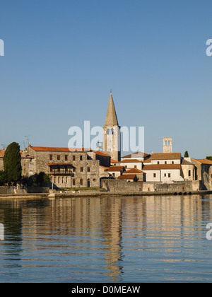 Porec, Euphrasius Basilika, Croacia, Istria Foto de stock