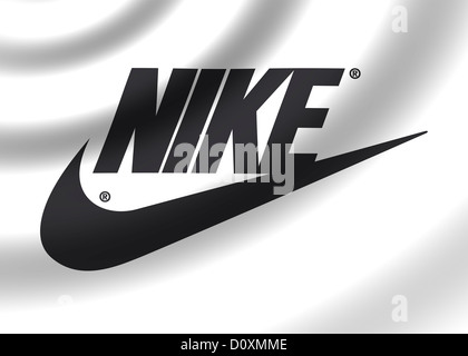 Logo Nike símbolo icono de bandera logotipo Fotografía de stock Alamy