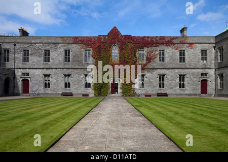 Reductor de cuadrángulo o aula Maxima capacidad, Universidad de Galway fundada en 1845, la ciudad de Galway, Irlanda Foto de stock