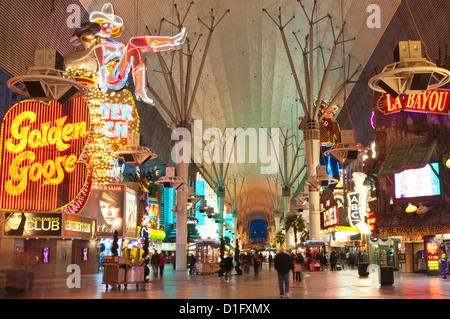 Fremont Street, Las Vegas, Nevada, Estados Unidos de América, América del Norte