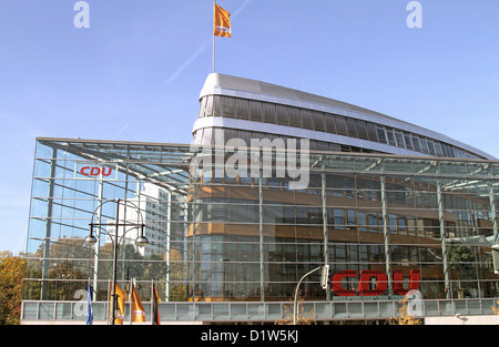 Berlín, Alemania, la Konrad-Adenauer-Haus, la sede del partido CDU Foto de stock