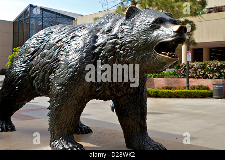El Bruin Bear en la Universidad de California en Los Angeles Foto de stock