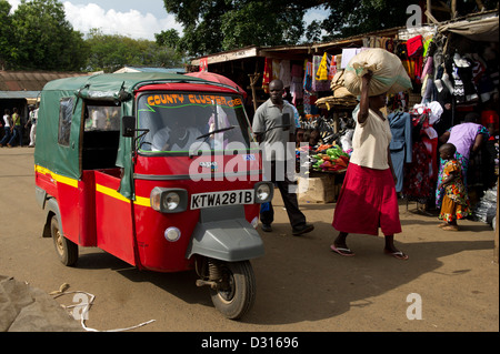 Tuk-tuk, Kisumu, Kenya Foto de stock