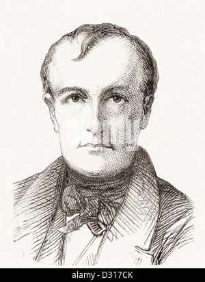 Hippolyte De La Roche, 1797 -1856, comúnmente conocido como Paul Delaroche. Frenchh artista. Foto de stock