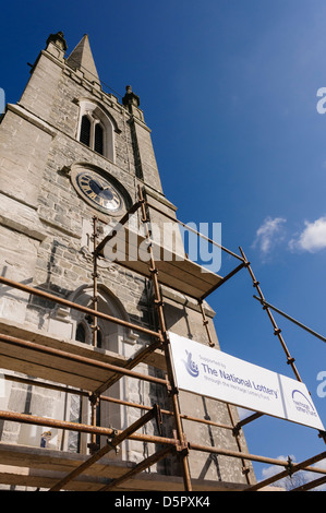 Iglesia Kilmood sometidos a trabajos de restauración financiados por la Lotería Nacional Foto de stock