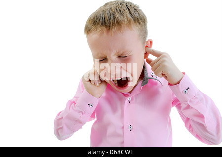 niño llorando Foto de stock