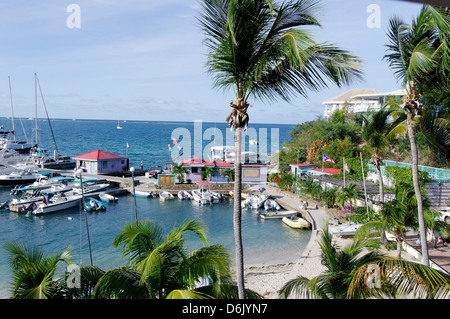 El Leverick Bay Resort and Marina, Virgen Gorda, Islas Vírgenes Británicas, Indias Occidentales, el Caribe, América Central