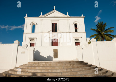 La iglesia de Nossa Senhora da Saúde, Ilha do Moçambique, Mozambique Foto de stock