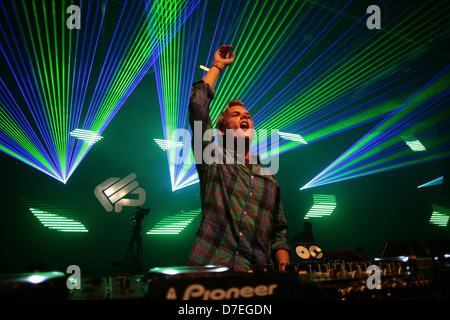 DJMag top-20: DJ Avicii Foto de stock