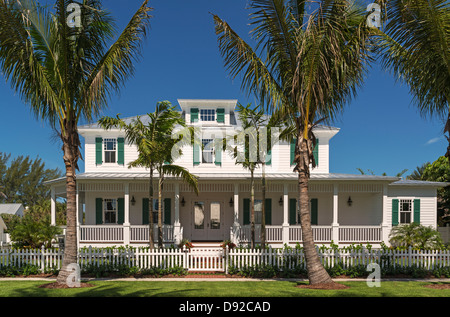 Casa en Boca Grande, Isla Gasparilla, Florida Foto de stock