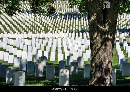 Nosotros los soldados y aviadores's Home National Cemetery, Washington, DC, EE.UU. Foto de stock