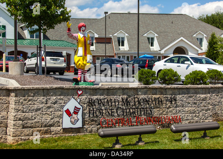 Ronald McDonald House en Hershey, PA Foto de stock