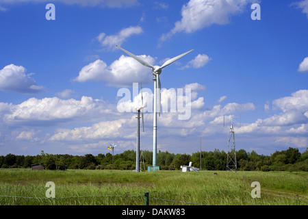 Prueba de energía eólica bay de la Universidad de Bremen, Alemania Foto de stock