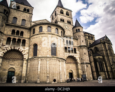 Trier Dom, la Catedral de San Pedro de Trier, Alemania Foto de stock