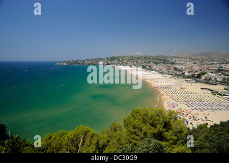 Italia, Lazio, Gaeta, playa de Serapo Foto de stock