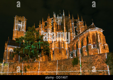 "La noche de las quimeras', Le Mans, Sarthe, País del Loira, Francia. Foto de stock