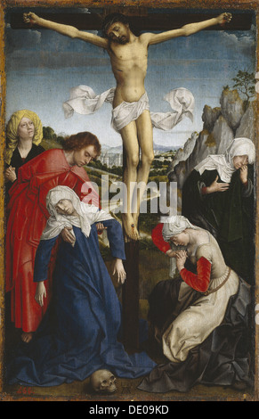 La Crucifixión, c. 1510. Artista: Weyden, Rogier van der (ca. 1399-1464) Foto de stock