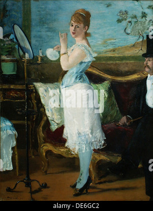Nana, 1877. Artista: Édouard Manet (1832-1883) Foto de stock