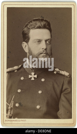 El Gran Duque Vladimir Alexandrovich de Rusia (1847-1909), entre 1870 y 1880. Foto de stock