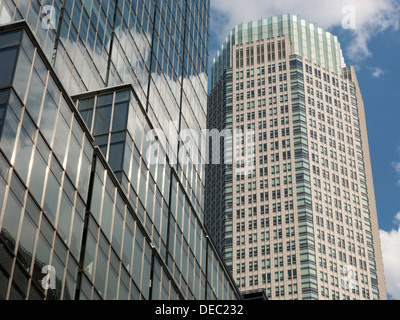 Edificios de oficinas en la ciudad de Nueva York Foto de stock