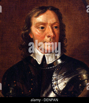 Oliver Cromwell Foto de stock