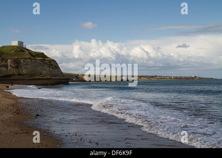 Playa Roker en Sunderland, al Noreste de Inglaterra Foto de stock
