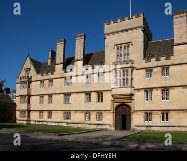Wadham College, Universidad de Oxford, Oxford, Oxford, Reino Unido Foto de stock