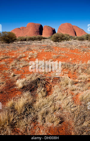 Olgas o Katja Tjuta, el Parque Nacional de Uluru-Kata Tjuta, el Territorio del Norte, Australia