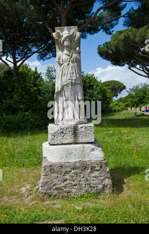 Roman, Ostia Antica, Roma, Italia, la arqueología Foto de stock