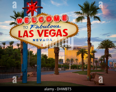 Cartel de bienvenida a Las Vegas, Nevada