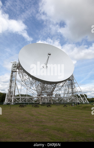 Lovell Radio Telescopio Jodrell Bank, Cheshire, Reino Unido Foto de stock