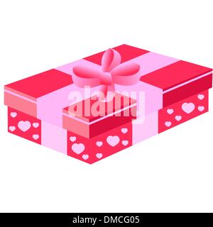 Caja de regalo con cinta. Abriendo caja blanca. Sorpresa de cumpleaños y  Navidad presente vector concepto. Ilustración de la caja regalo sorpresa,  fiesta de la celebración Imagen Vector de stock - Alamy