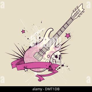 Fondo de música rock Imagen Vector de stock - Alamy